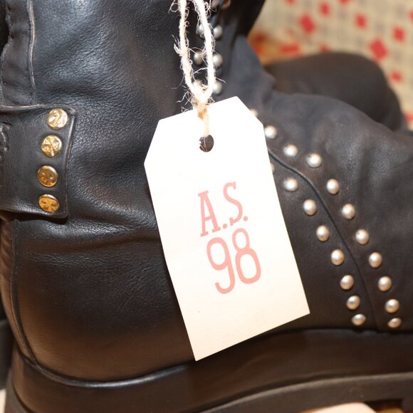 AS98 Duke Boots Size 41 Black - Picture 9 of 12